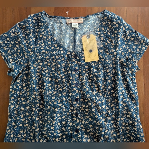 NWT BOG Collective button-up Dress Size M - Picture 3 of 11